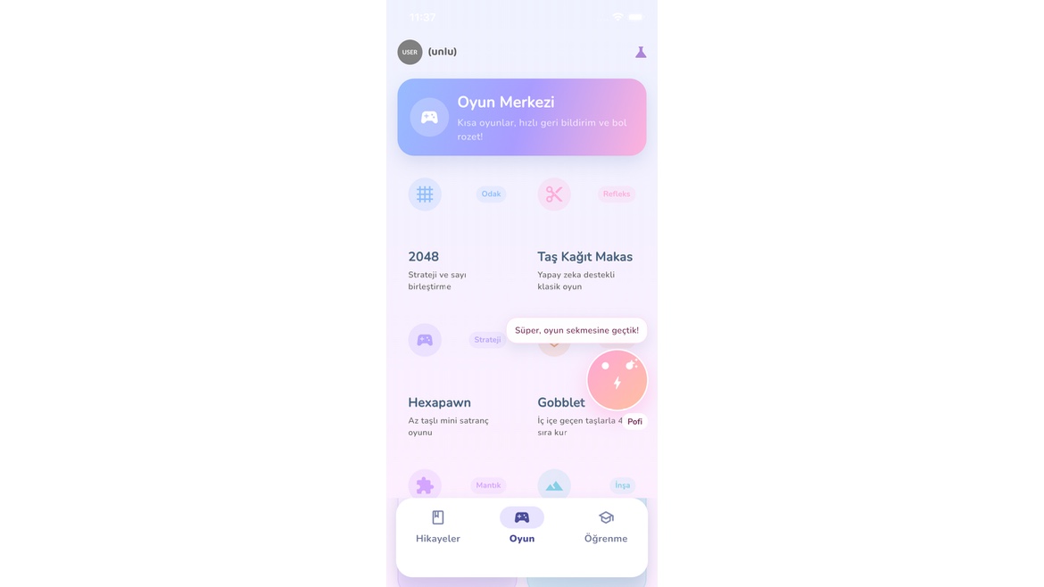 AI-Powered Storytelling / Flutter App screenshot 1